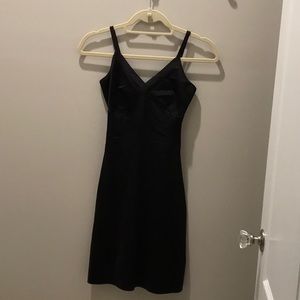 Spanx slip shape wear. Black knee length